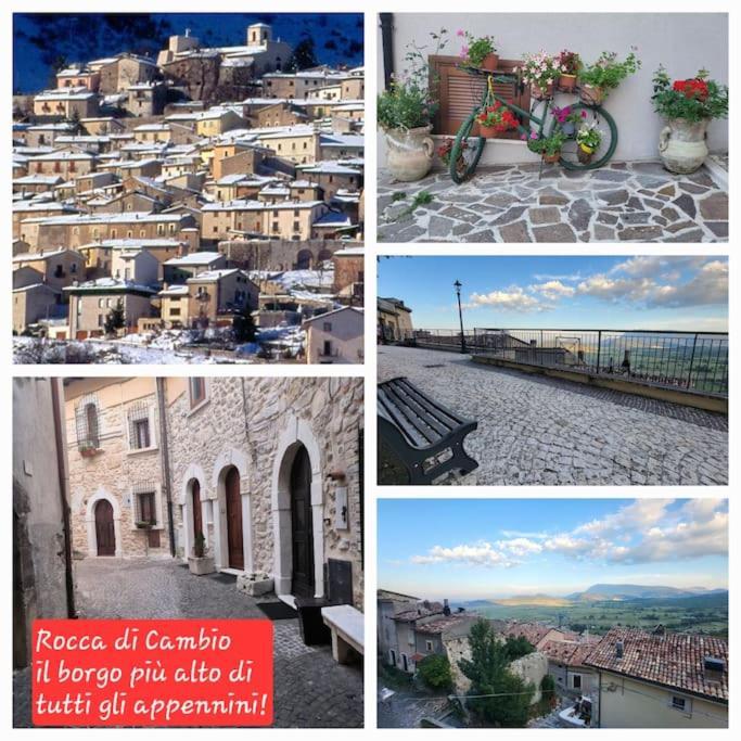 Attico E Super Attico Panoramico Apartamento Rocca di Cambio Exterior foto